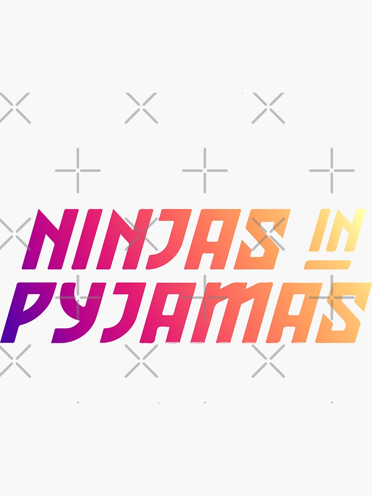 "NIP Ninja in Pyjamas CSGO Fade" Sticker by Krabstyx Redbubble