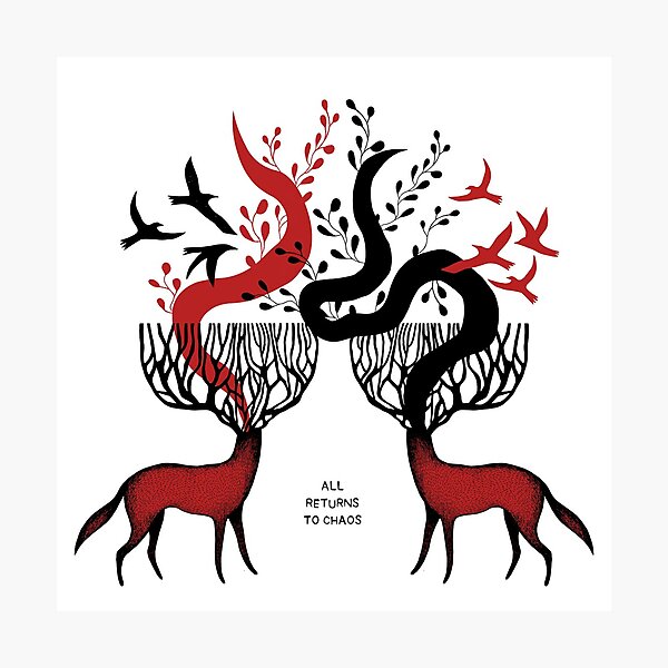Item preview, The Meeting of Foxes designed and sold by syntheticgoat.