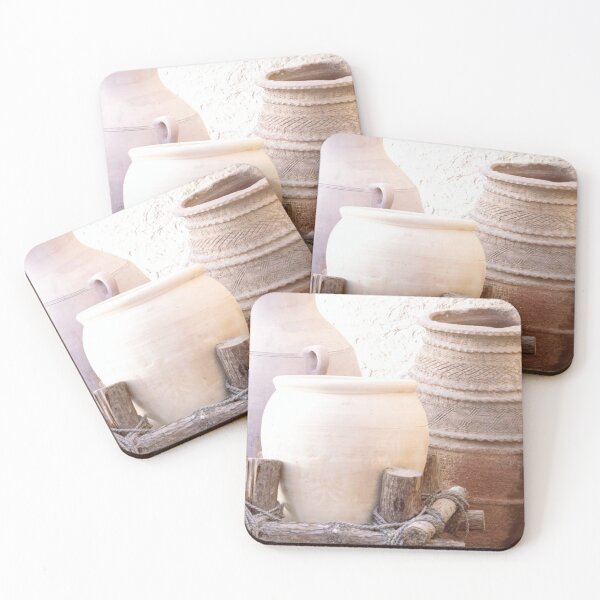 Item preview, Beige Boho Desert Clay Pots designed and sold by beaumontavenue.