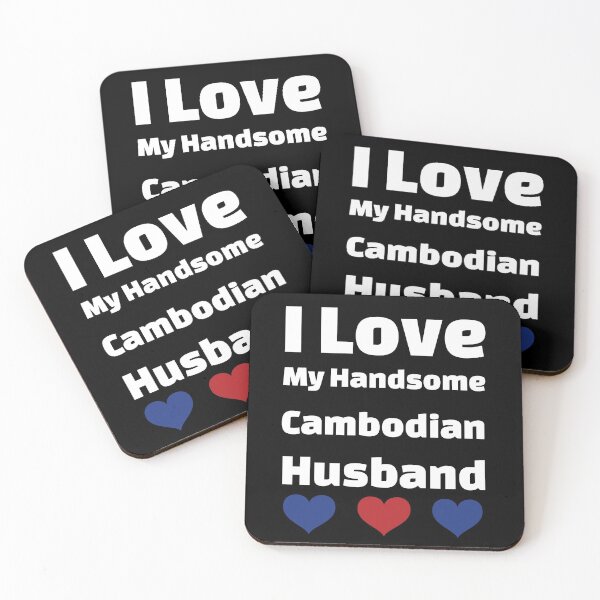 Item preview, I Love My Handsome Cambodian Husband - Cambodia Husband designed and sold by DiceNLDesigns.