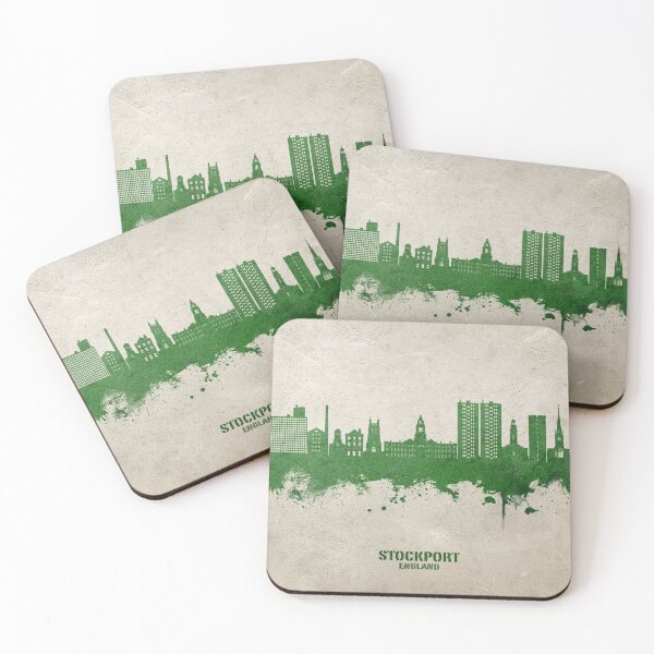 Item preview, Stockport England Skyline designed and sold by ArtPrints.