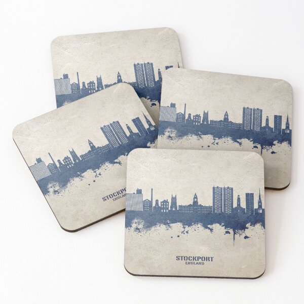 Item preview, Stockport England Skyline designed and sold by ArtPrints.