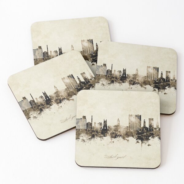 Item preview, Stockport England Skyline designed and sold by ArtPrints.