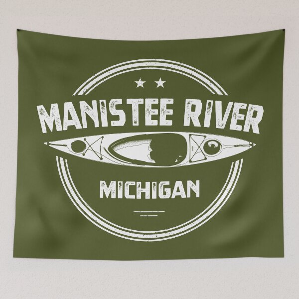 Item preview, Manistee River, Michigan designed and sold by Esskay Designs.