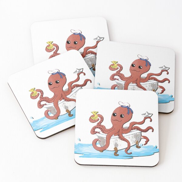 Item preview, Cartoon Octopus designed and sold by GoDesign1.
