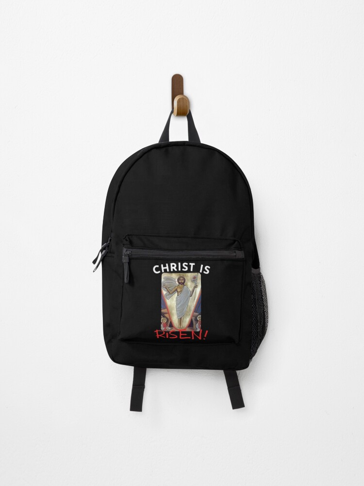 Thumbnail 1 of 3, Backpack, Christ Is Risen! designed and sold by DiverseMerch.