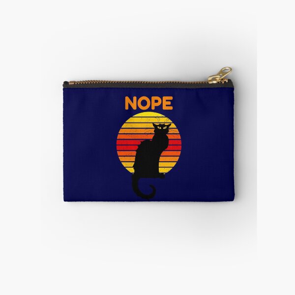 Item preview, Nope Cat Retro Style Gift designed and sold by CatArtStore.