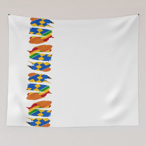 Item preview, African Fabric - A Touch Of Kente Vertical Runner Design [#35] designed and sold by AfriStyleUK.