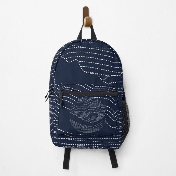 Item preview, Modern Abstract Blue Mountains designed and sold by D-Spot Shop.