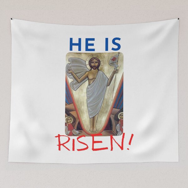 Item preview, He Is Risen! designed and sold by DiverseMerch.