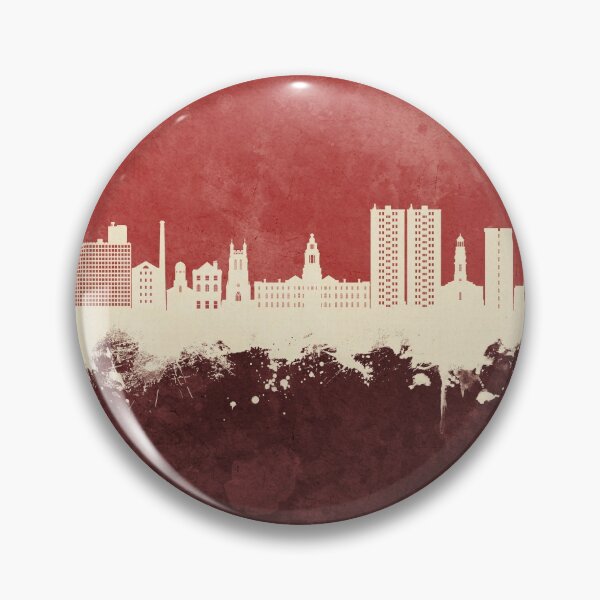 Item preview, Stockport England Skyline designed and sold by ArtPrints.