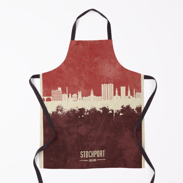 Item preview, Stockport England Skyline designed and sold by ArtPrints.