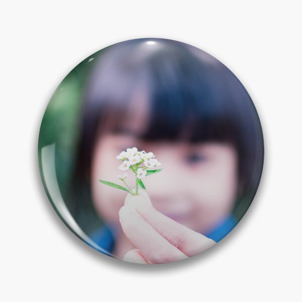 Item preview, Child's hand holding a small flower designed and sold by Artsy Boulevard.