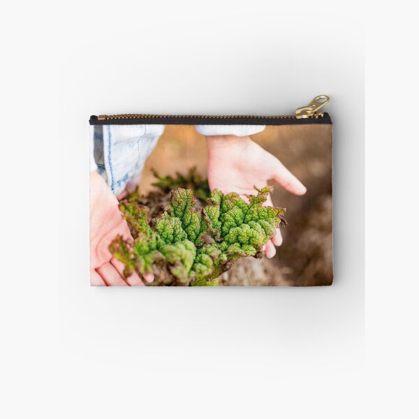 Item preview, Childs hand while holding a dying plant designed and sold by Artsy Boulevard.