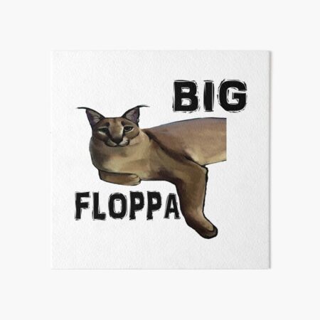 Big Floppa Meme Art Print by ExpressPenguin