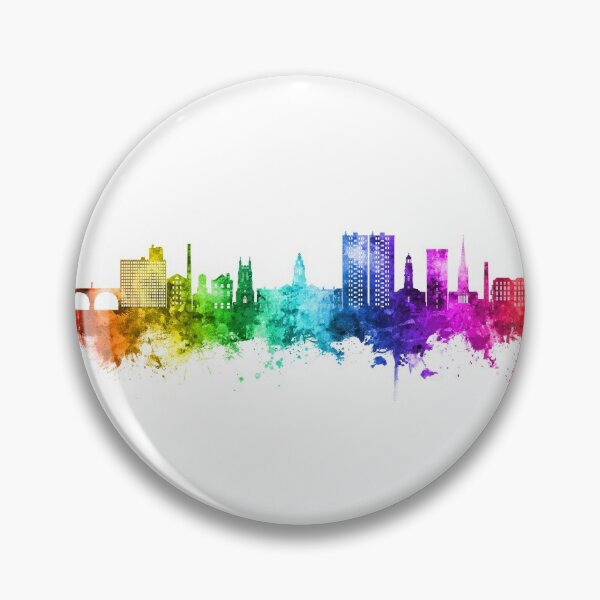 Item preview, Stockport England Skyline designed and sold by ArtPrints.