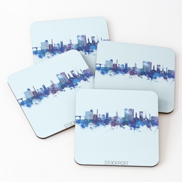 Item preview, Stockport England Skyline designed and sold by ArtPrints.