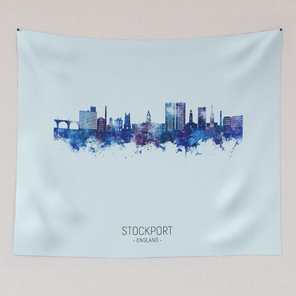 Item preview, Stockport England Skyline designed and sold by ArtPrints.