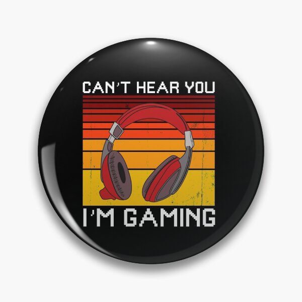 Item preview, CANT HEAR YOU I´M GAMING Gaming Headphones Gamer designed and sold by Ibu83.