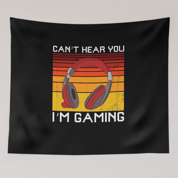 Item preview, CANT HEAR YOU I´M GAMING Gaming Headphones Gamer designed and sold by Ibu83.