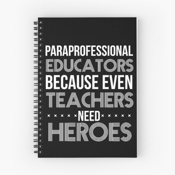 Item preview, Paraprofessional Educators Because Even Teachers Need Heroes designed and sold by Luna1Shop.