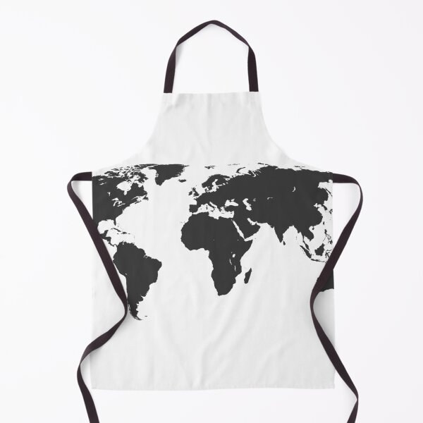 Item preview, World map tattoo style sillhouette designed and sold by chillstudio.