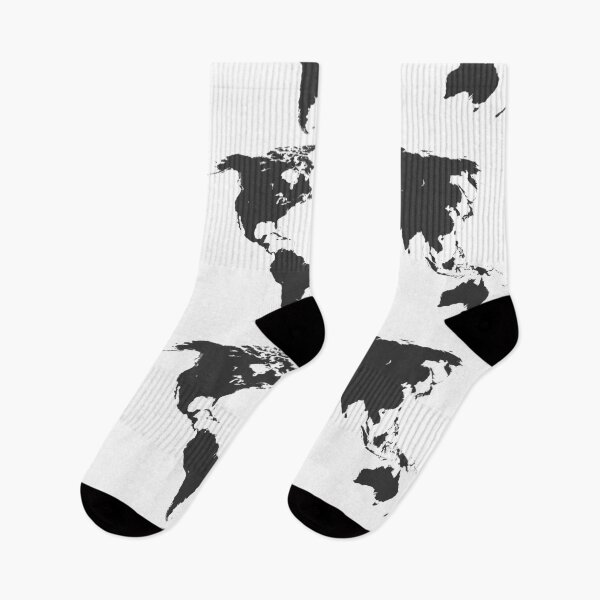 Item preview, World map tattoo style sillhouette  designed and sold by chillstudio.