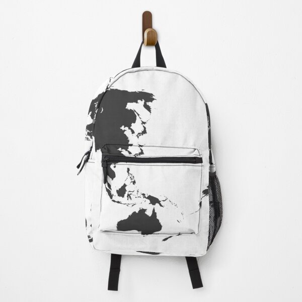 Item preview, World map tattoo style sillhouette  designed and sold by chillstudio.