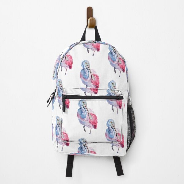 Item preview, Roseate Spoonbill Watercolor designed and sold by carleeclarkeart.