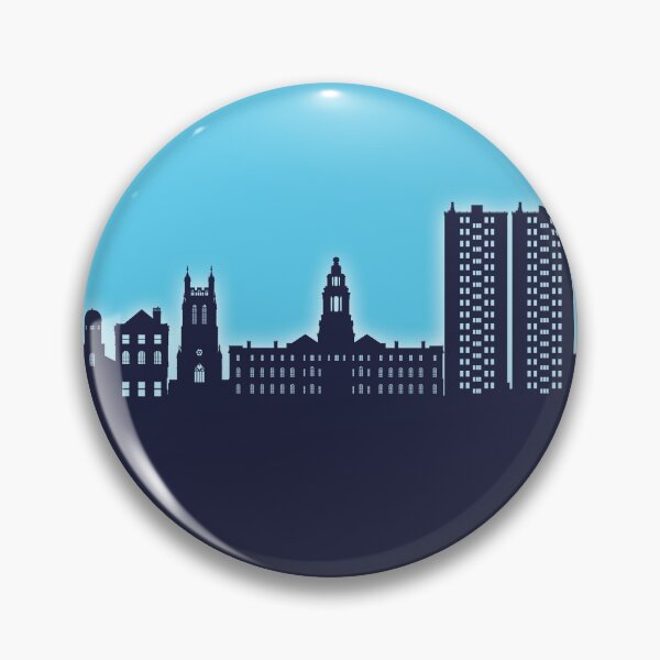 Item preview, Stockport England Skyline designed and sold by ArtPrints.