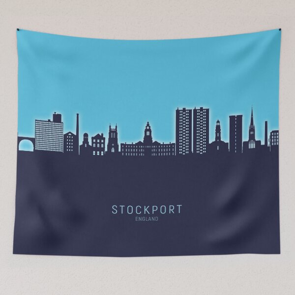 Item preview, Stockport England Skyline designed and sold by ArtPrints.