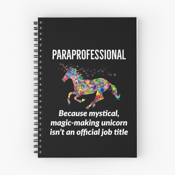 Item preview, Paraprofessional Unicorn Funny designed and sold by Luna1Shop.
