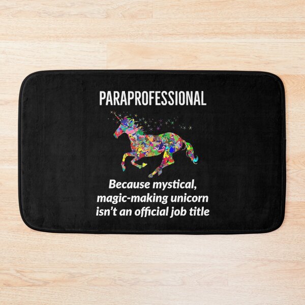Item preview, Paraprofessional Unicorn Funny designed and sold by Luna1Shop.