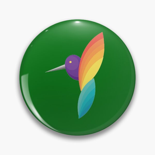 Item preview, Abstract Hummingbird Graphic and Sticker Pack designed and sold by WilsonCreekArts.