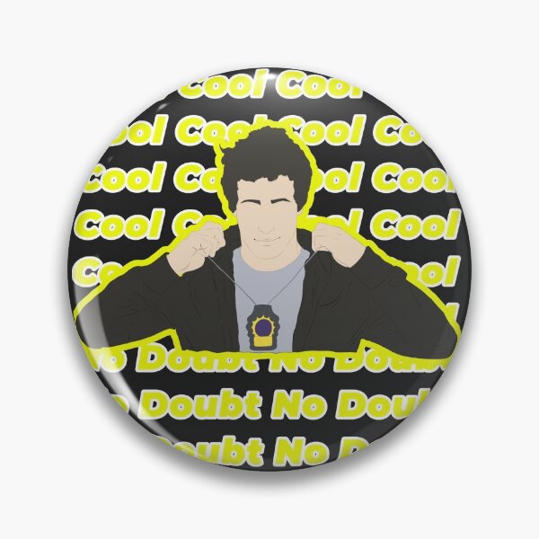 Item preview, Brooklyn Nine Nine Jake Peralta Cool Cool Cool No Doubt No Doubt brooklyn 99 sticker brooklyn 99 t shirt brooklyn 99 jake brooklyn nine nine pack  designed and sold by Daniel Harrison.