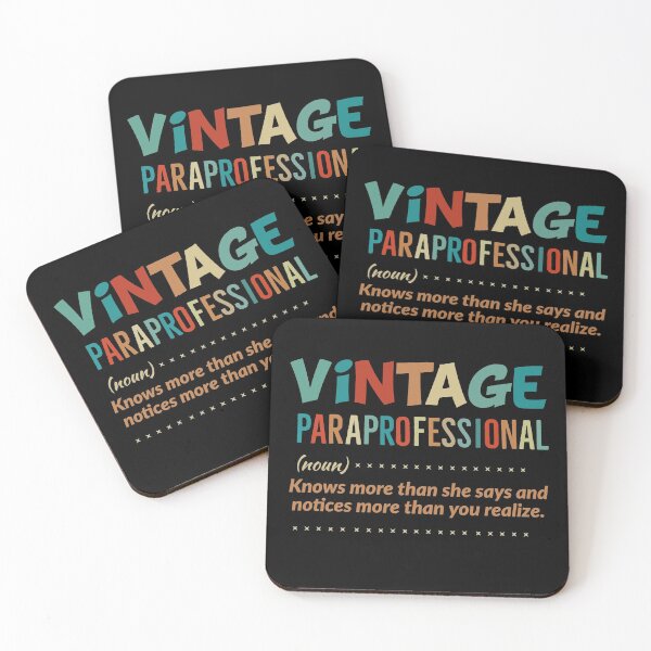 Item preview, Vintage Paraprofessional designed and sold by Luna1Shop.