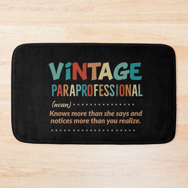 Item preview, Vintage Paraprofessional designed and sold by Luna1Shop.