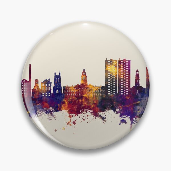 Item preview, Stockport England Skyline designed and sold by ArtPrints.