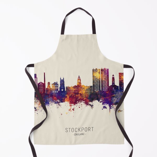 Item preview, Stockport England Skyline designed and sold by ArtPrints.
