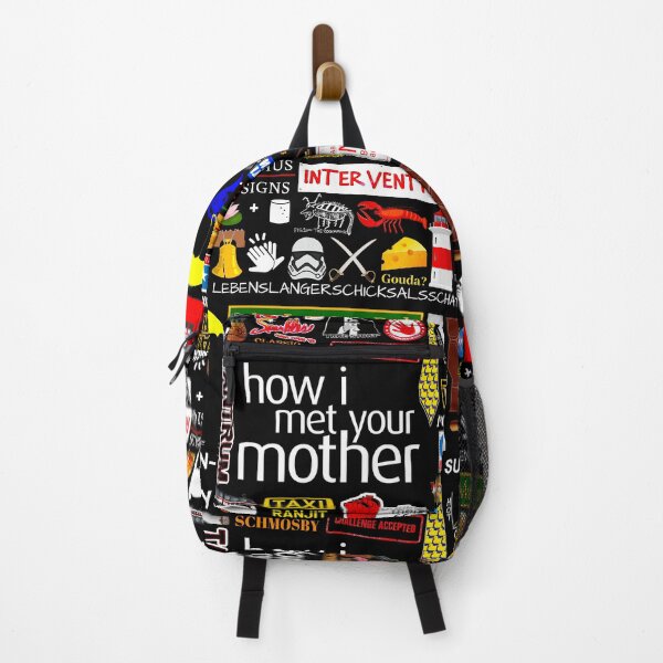 Item preview, How i Met Your Mother Collage Poster Iconographic - Infographic designed and sold by Della97.