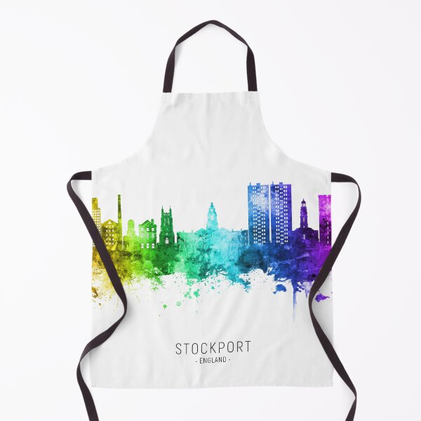 Item preview, Stockport England Skyline designed and sold by ArtPrints.