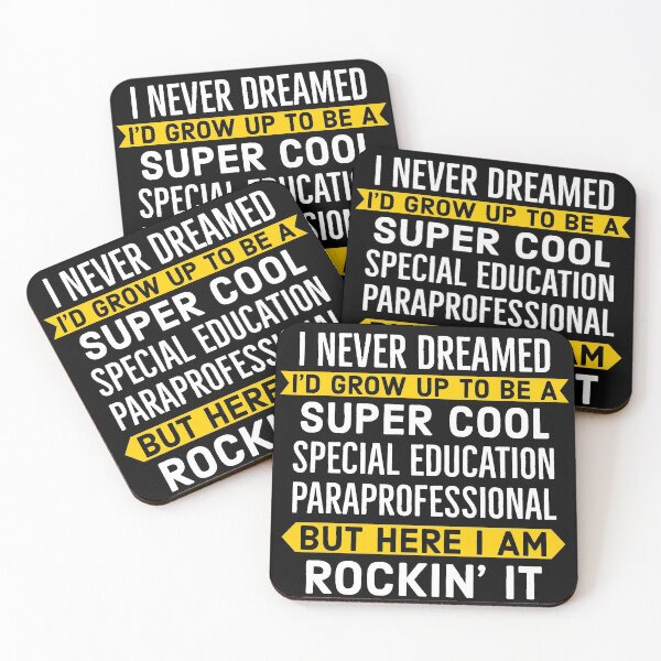 Item preview, Super Cool Special Education Paraprofessional designed and sold by Luna1Shop.