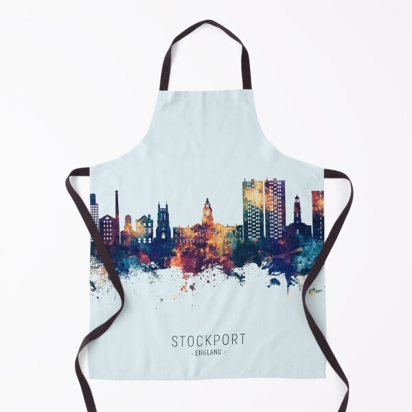 Item preview, Stockport England Skyline designed and sold by ArtPrints.