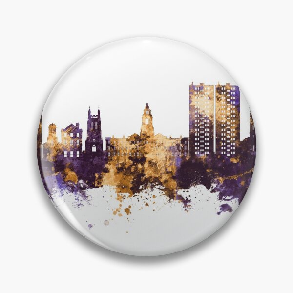 Item preview, Stockport England Skyline designed and sold by ArtPrints.
