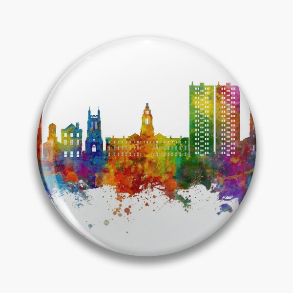 Item preview, Stockport England Skyline designed and sold by ArtPrints.