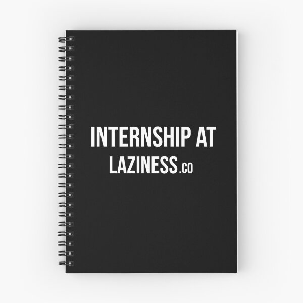 Item preview, Internship at laziness.co designed and sold by mikeldabbah.