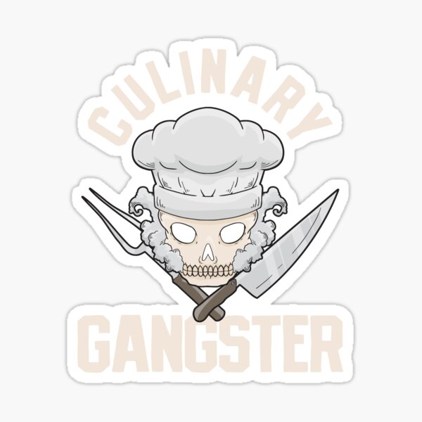 Item preview, Culinary Chef Cook Culinary Gangster designed and sold by CreativeGiftShp.