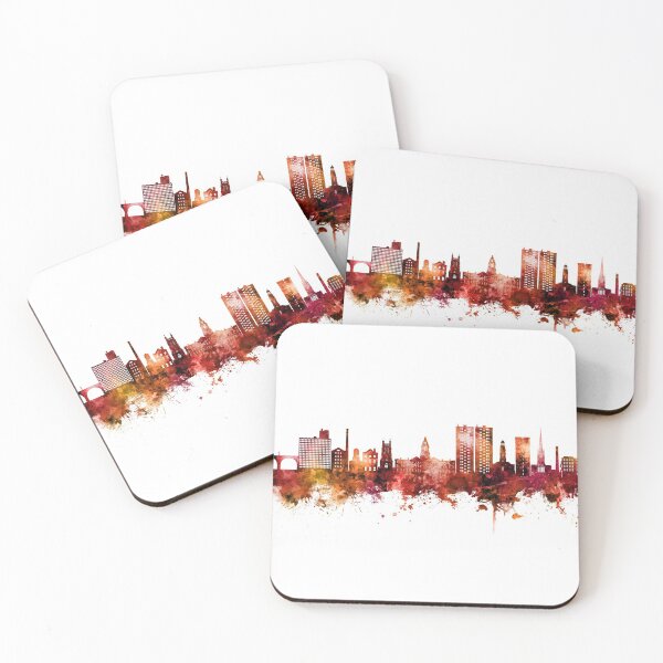 Item preview, Stockport England Skyline designed and sold by ArtPrints.