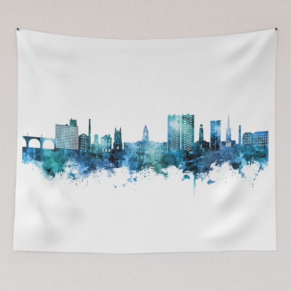 Item preview, Stockport England Skyline designed and sold by ArtPrints.