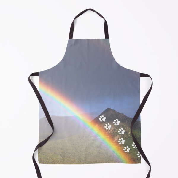Item preview, Sorry for your loss for a pet going over the rainbow bridge - pet loss | rainbow over the mountains designed and sold by meraviglioso.
